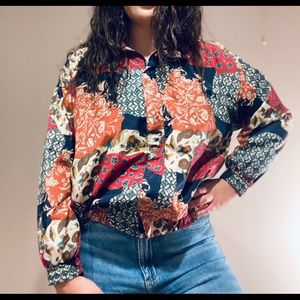 Patterned wind breaker!